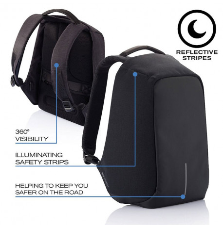 Міський рюкзак антизлодій XD Design Bobby (чорний)