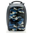 Городской рюкзак антивор XD Design Bobby Compact Camouflage Blue (камуфляжный)