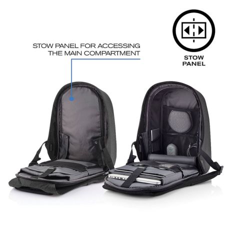 Міський рюкзак антизлодій XD Design Bobby Hero Small Black (чорний)