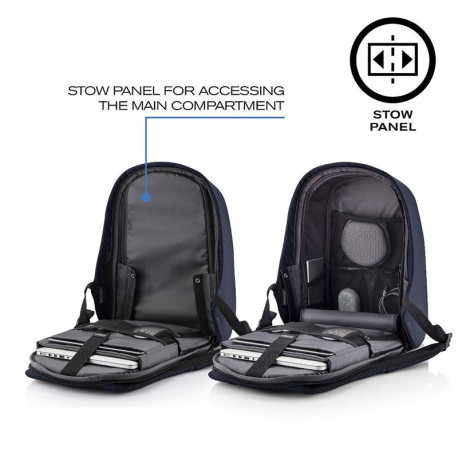 Городской рюкзак антивор XD Design Bobby Hero Small Navy (темно-синий)