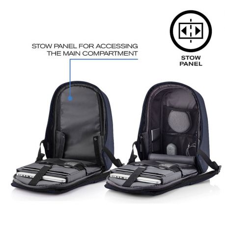 Городской рюкзак антивор XD Design Bobby Hero XL Navy (темно-синий)