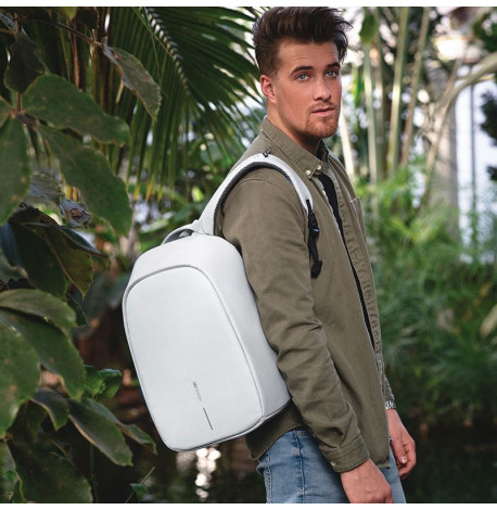 Городской рюкзак антивор XD Design Bobby Hero Spring Light Grey (светло-серый)