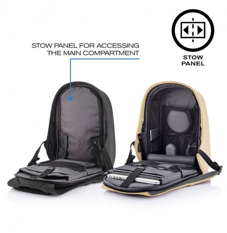 Городской рюкзак антивор XD Design Bobby Hero Spring Khaki (кремовый)