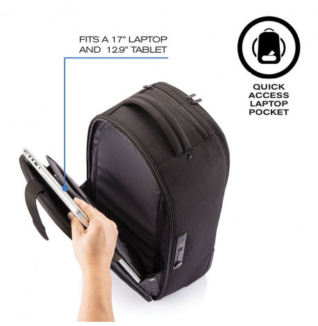 Міський рюкзак антизлодій XD Design Trolley (чорний)