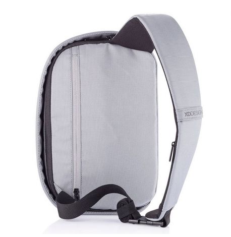 Рюкзак антизлодій на одній лямці XD Design Bobby Sling Grey (сірий)