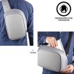 Рюкзак антизлодій на одній лямці XD Design Bobby Sling Grey (сірий)