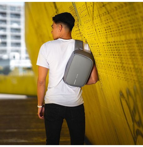 Рюкзак антизлодій на одній лямці XD Design Bobby Sling Grey (сірий)