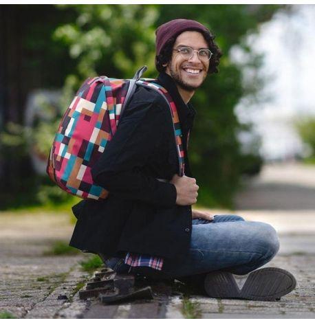 Городской рюкзак антивор XD Design Bobby Soft Art Geometric