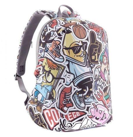 Міський рюкзак антизлодій XD Design Bobby Soft Graffiti