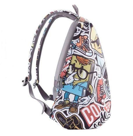 Міський рюкзак антизлодій XD Design Bobby Soft Graffiti