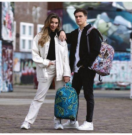 Міський рюкзак антизлодій XD Design Bobby Soft Graffiti