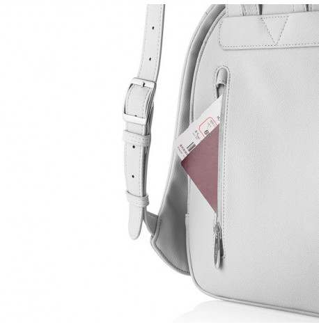 Жіночий рюкзак антизлодій XD Design Bobby Elle Light Grey (світло-сірий)