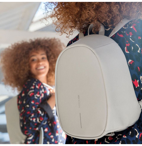 Жіночий рюкзак антизлодій XD Design Bobby Elle Light Grey (світло-сірий)