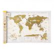 Скретч-карта світу Discovery Map World Gold (англійська мова) в тубусі