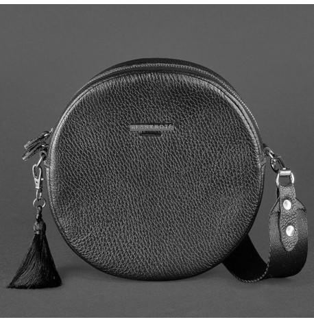 Женская кожаная сумка Tablet (черная)