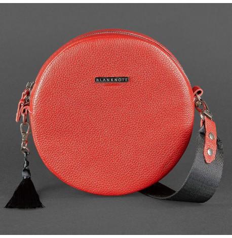 Женская кожаная сумка Tablet (красная)