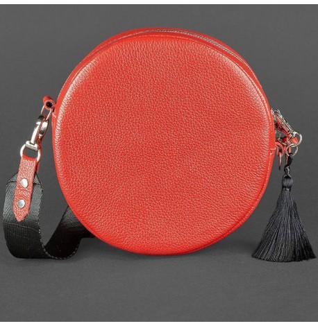 Женская кожаная сумка Tablet (красная)