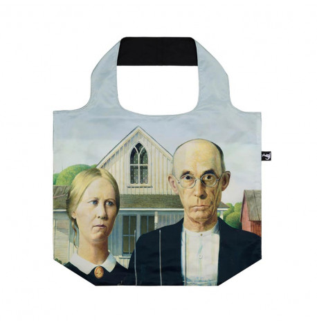 Сумка для пляжу і покупок Grant Wood "American Gothic"