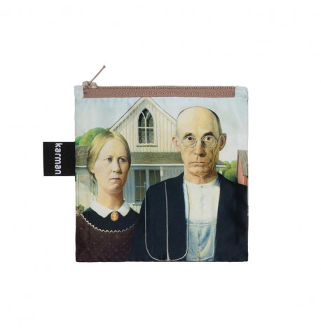 Сумка для пляжу і покупок Grant Wood "American Gothic"