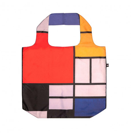 Сумка для пляжу і покупок Piet Mondrian "Composition with Large Red Plane, Yellow, Black, Gray and Blue"