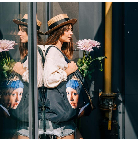 Сумка для пляжу і покупок Johannes Vermeer "Girl with a Pearl Earring"