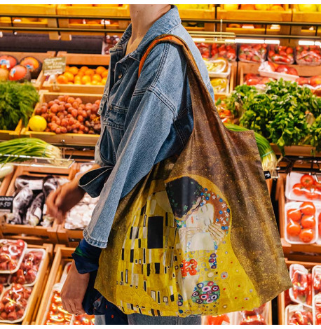 Сумка для пляжу і покупок Gustav Klimt "The Kiss"