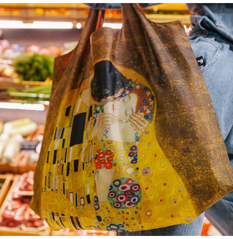 Сумка для пляжу і покупок Gustav Klimt "The Kiss"