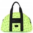 Стеганая женская сумка Poolparty Alaska Ducks (салатовая)