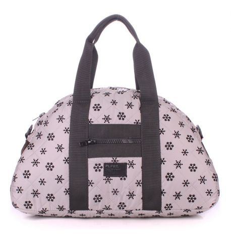 Стьобана жіноча сумка Poolparty Alaska Snowflakes (сіра)