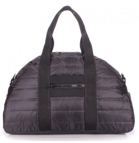 Стеганая женская сумка Poolparty Alaska (черная)