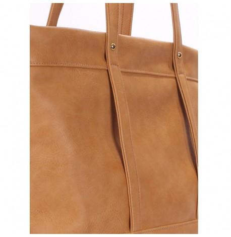 Жіноча сумка Poolparty Argentina (коричнева)