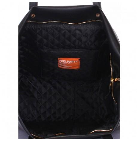 Жіноча сумка Poolparty Argentina (чорна)