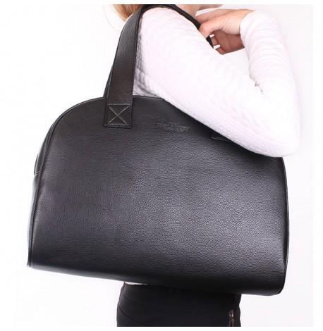 Женская сумка Poolparty Boom (черная)