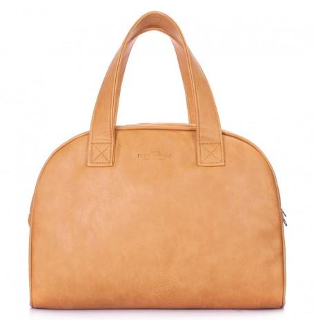 Жіноча сумка Poolparty Boom (коричнева)