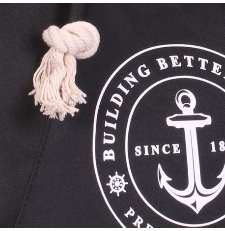 Сумка Poolparty з морським принтом (чорна)