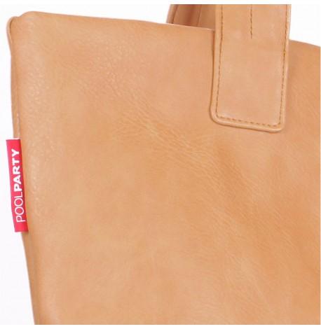 Жіноча сумка Poolparty Diva (коричнева)