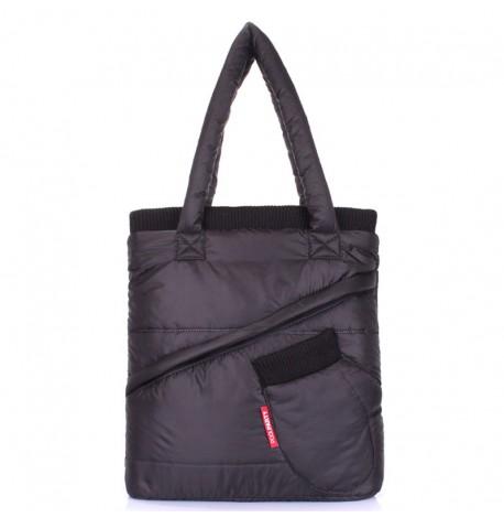 Стьобана жіноча сумка з рукавичкою Poolparty Mitten (чорна)