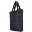 Дута болоньєва жіноча сумка Poolparty NS3 (чорна)