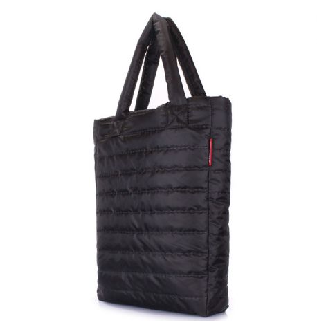 Дута болоньєва жіноча сумка Poolparty NS3 (чорна)