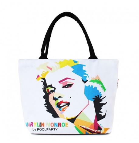 Бавовняна сумка Poolparty "Мерлін Монро"