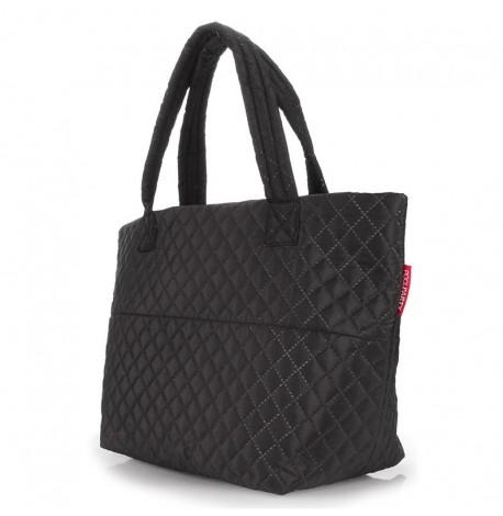 Стьобана жіноча сумка Poolparty Broadway (чорна)