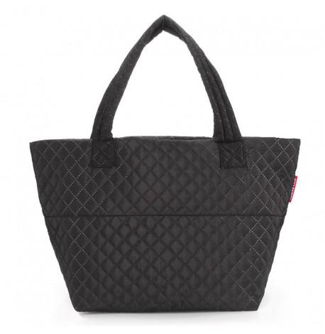 Стьобана жіноча сумка Poolparty Broadway (чорна)