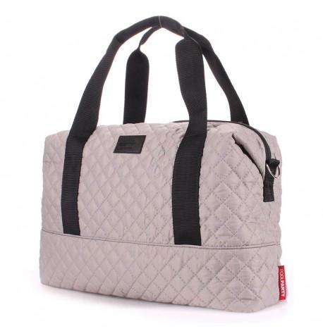 Стьобана жіноча сумка Poolparty Swag (сіра)