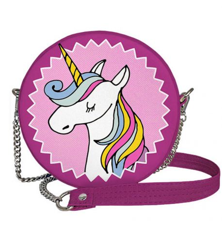 Сумка круглая Tablet "Единорог"
