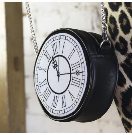 Сумка круглая Tablet "Часы" 