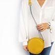 Сумка кругла Tablet жовта