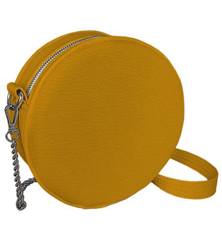 Сумка кругла Tablet жовта