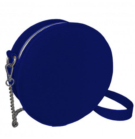 Сумка круглая Tablet синяя