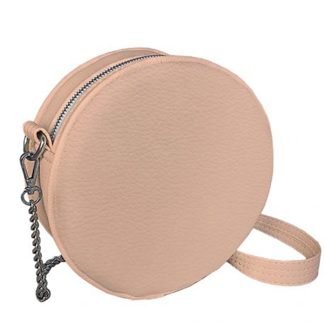 Сумка кругла Tablet пудрова