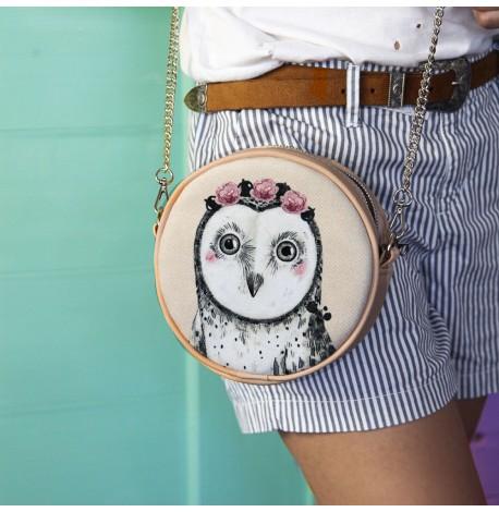 Сумка кругла Tablet "Совушка"